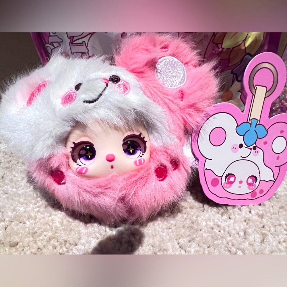 Liila cute plush keychain